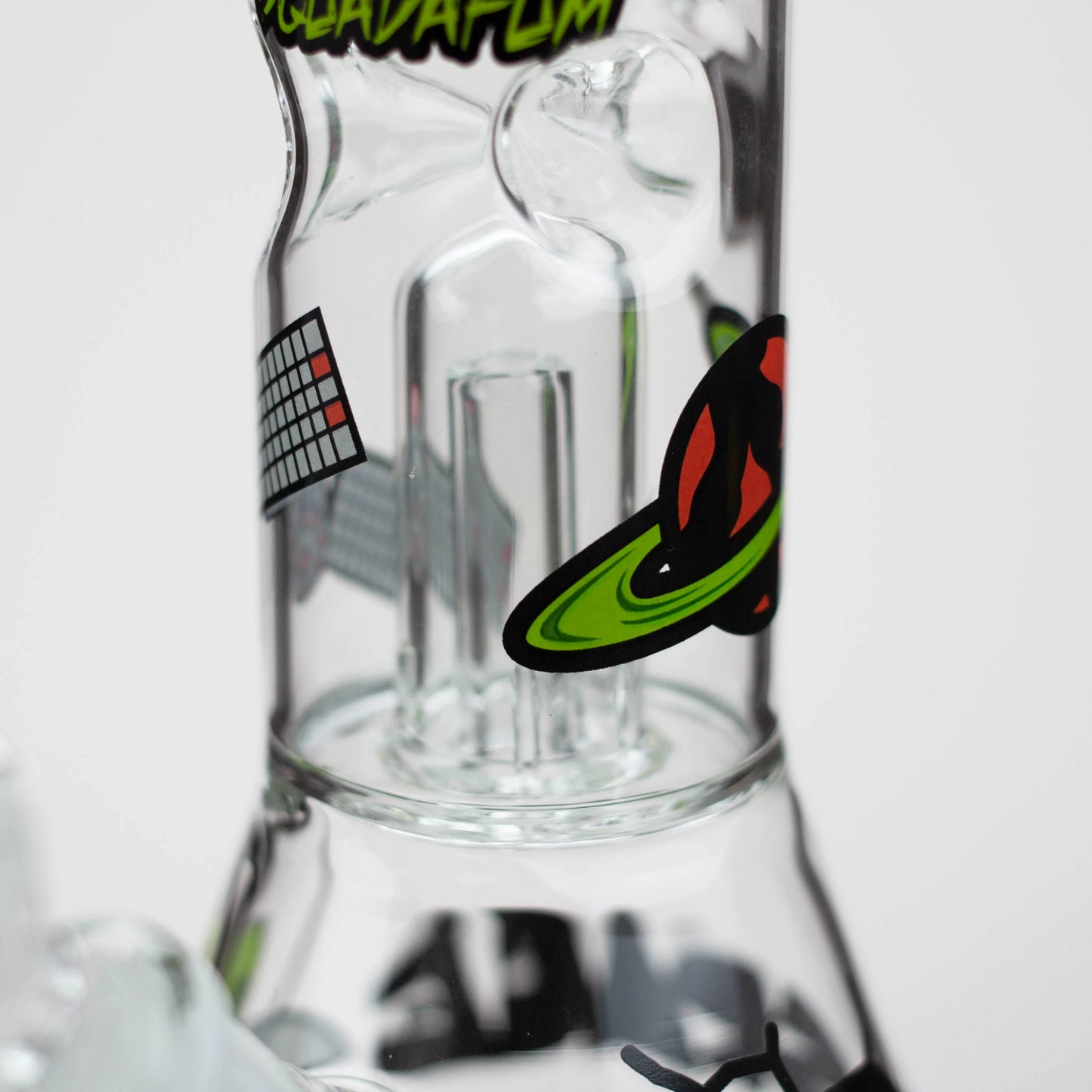 Squadafum Glass Ice Bong Percolator Stickers_5