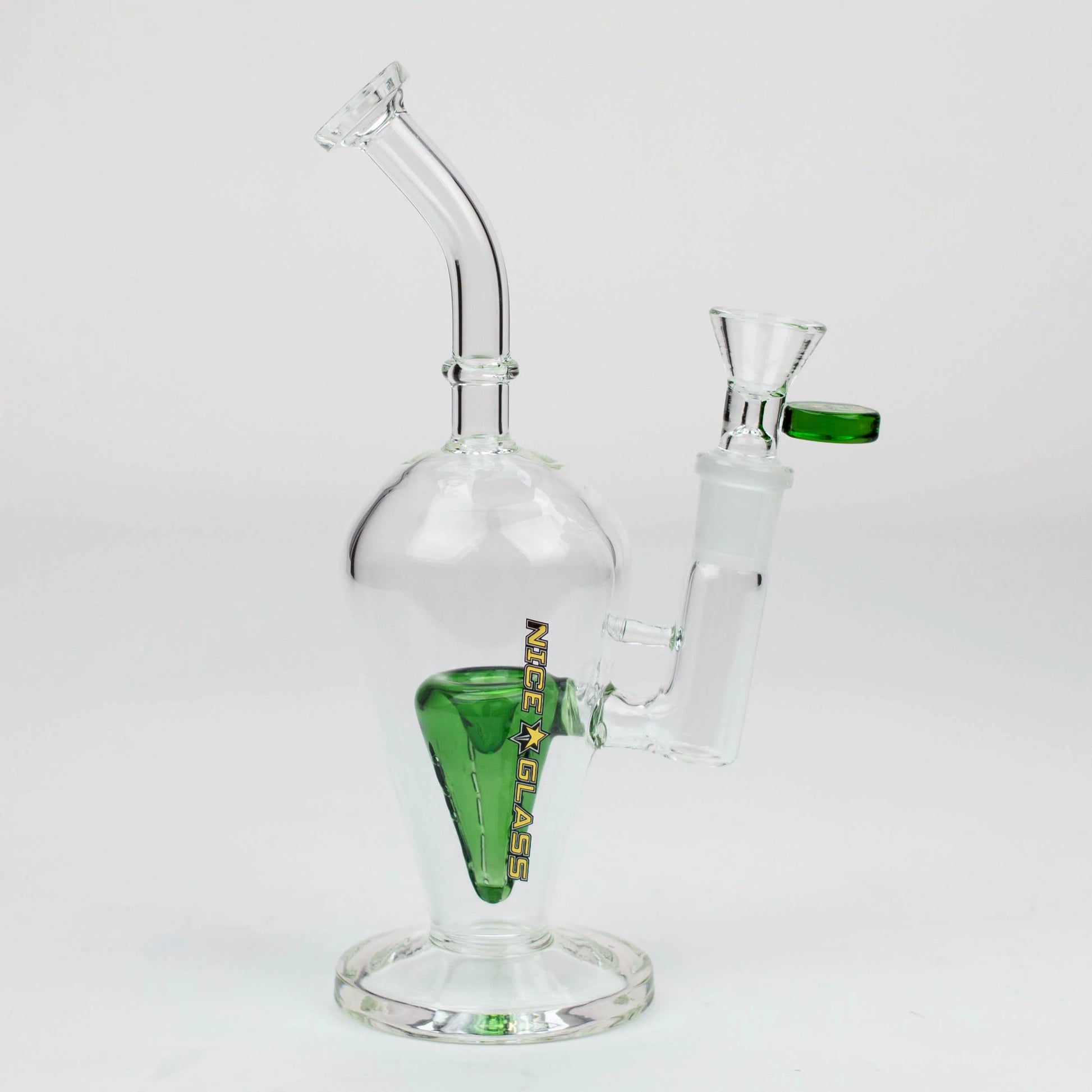 NG-8 inch Cone Perc Reverse Triangle Bubbler [N8007]_7