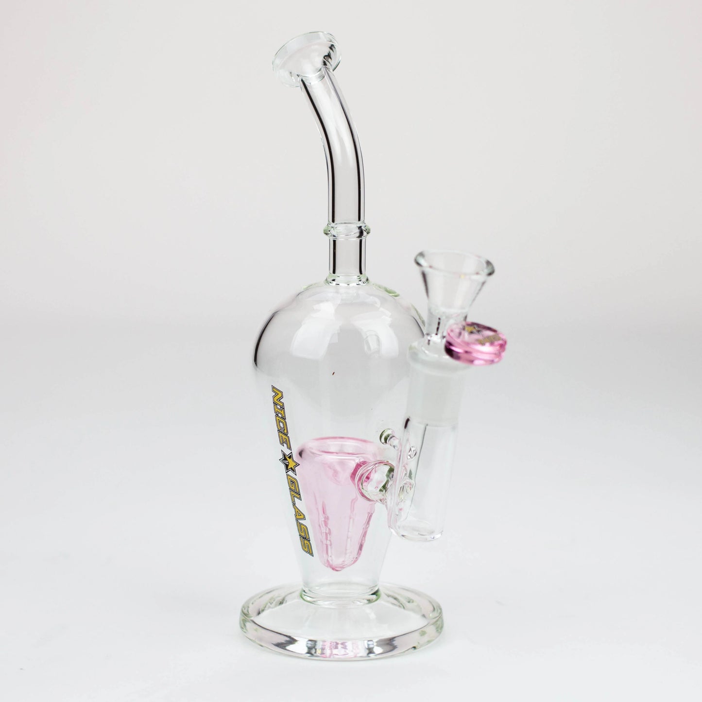 NG-8 inch Cone Perc Reverse Triangle Bubbler [N8007]_5