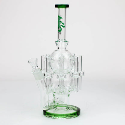 13.5" H2O Glass water recycle bong [H2O-17]_1