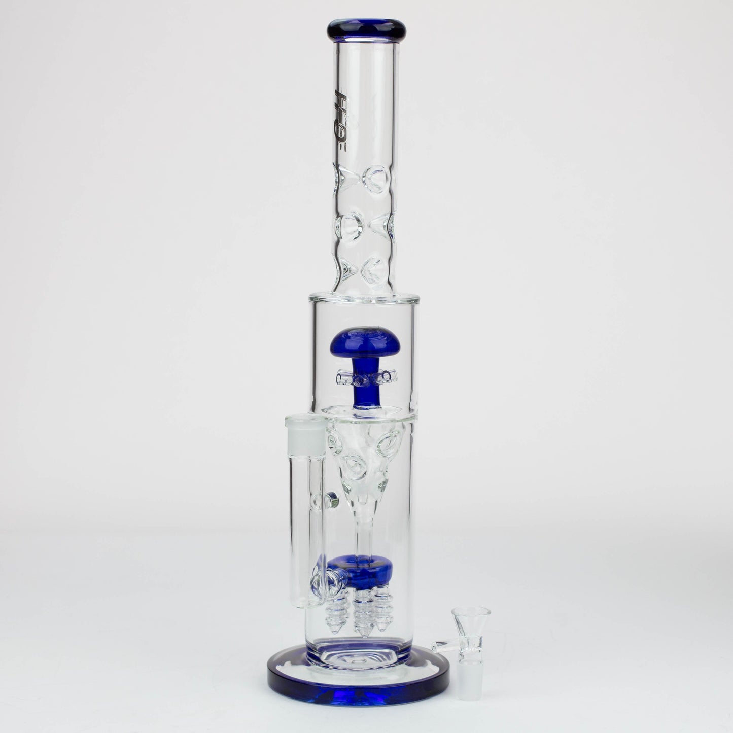 17" H2O Funnel glass water bong [H2O-26]_4