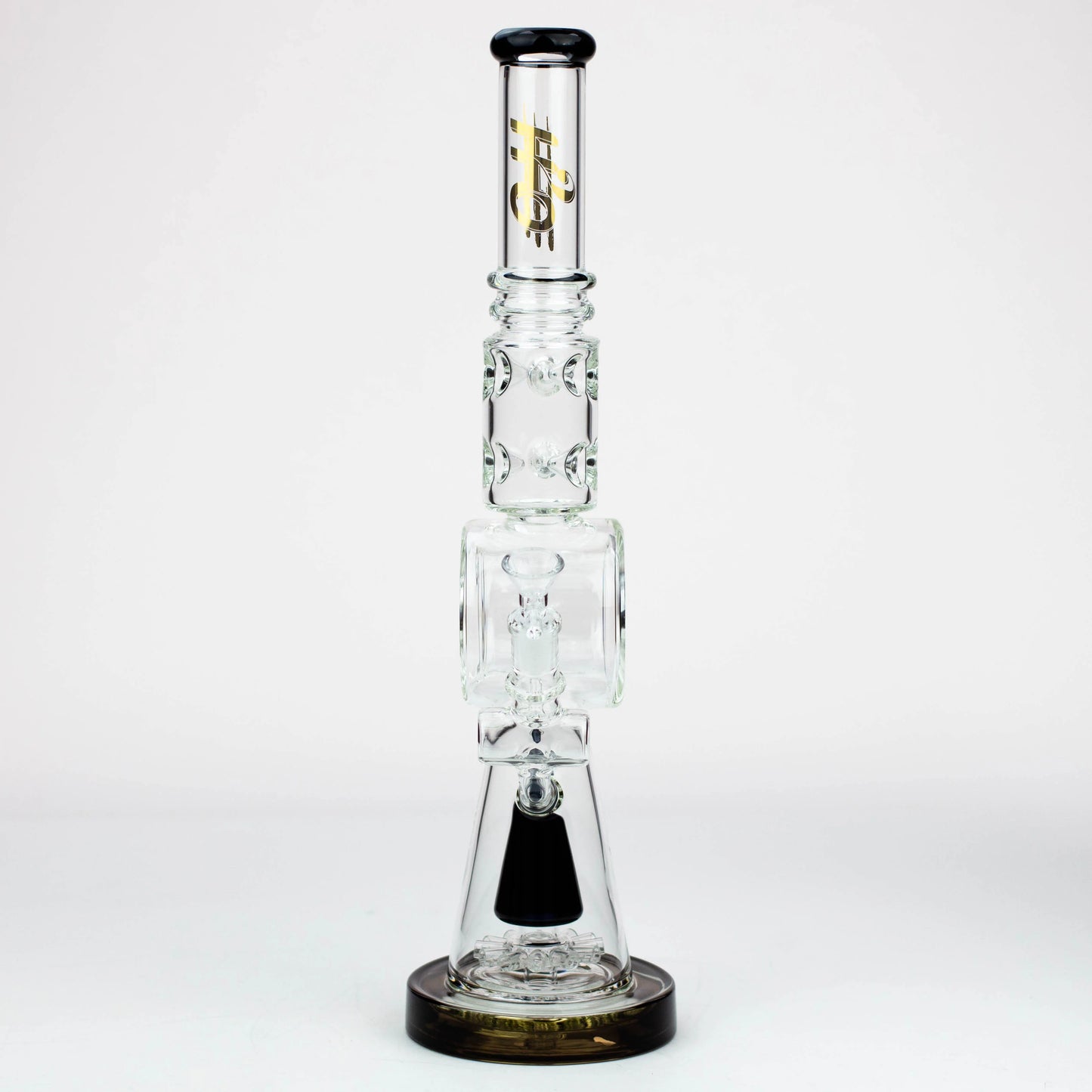 18" H2O Cone diffuser glass water bong [H2O-16]_3