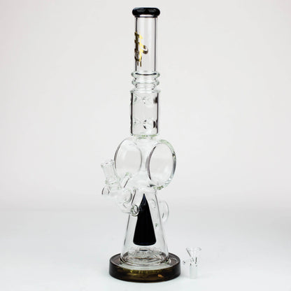 18" H2O Cone diffuser glass water bong [H2O-16]_0