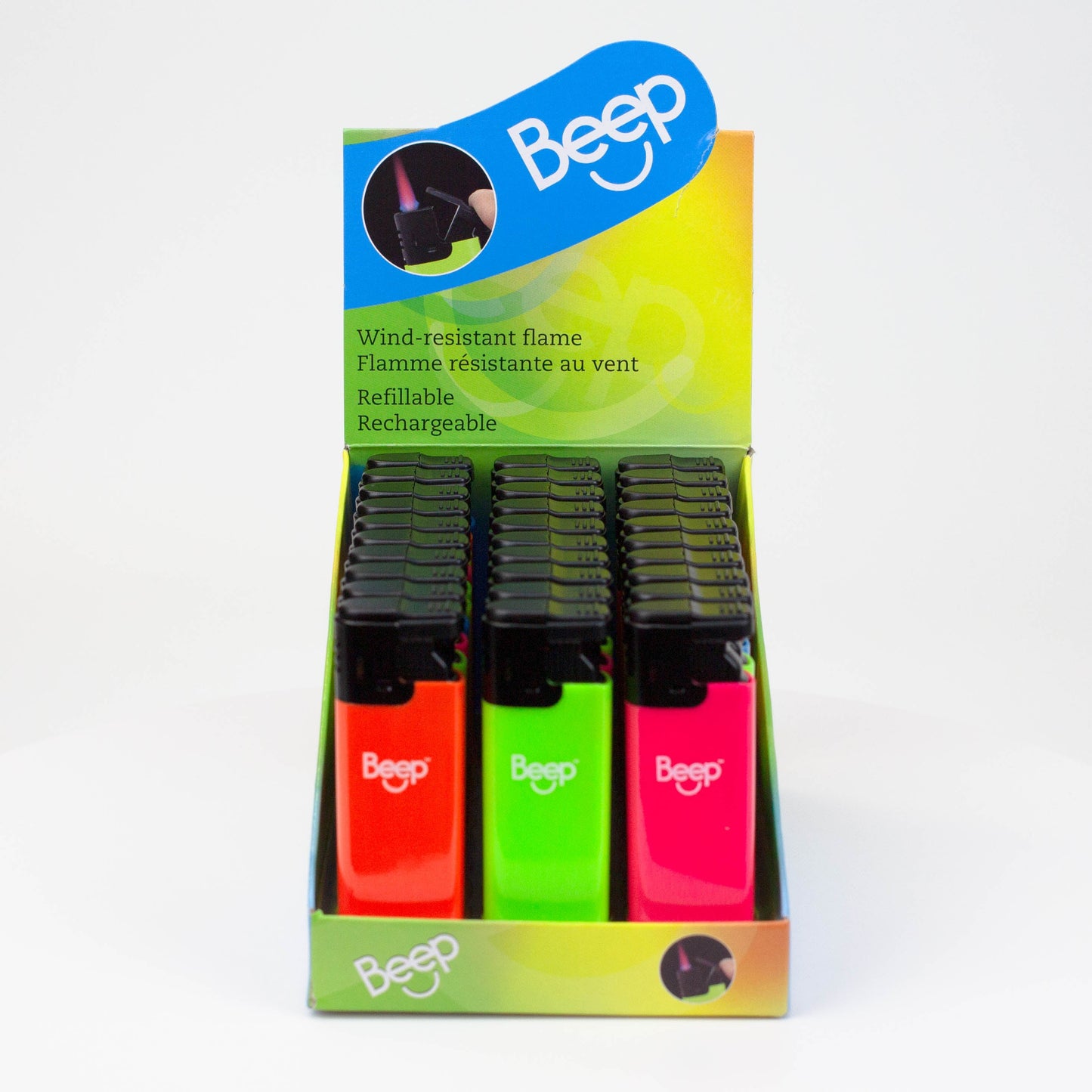 BEEP refillable torch lighter Box of 30  XLC8590_4