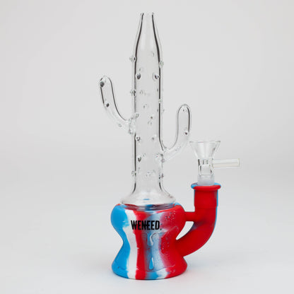 WENEED®- 9" Silicone Cactus bong_7