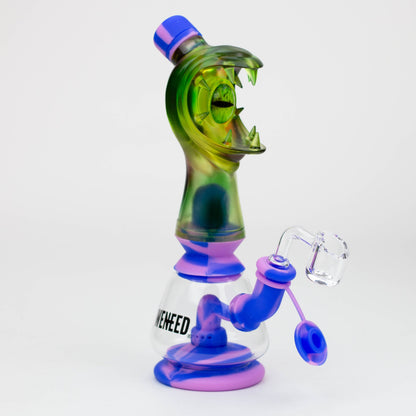 WENEED®- 9'' Leak Proof Monster Eyes Silicone Rig_6