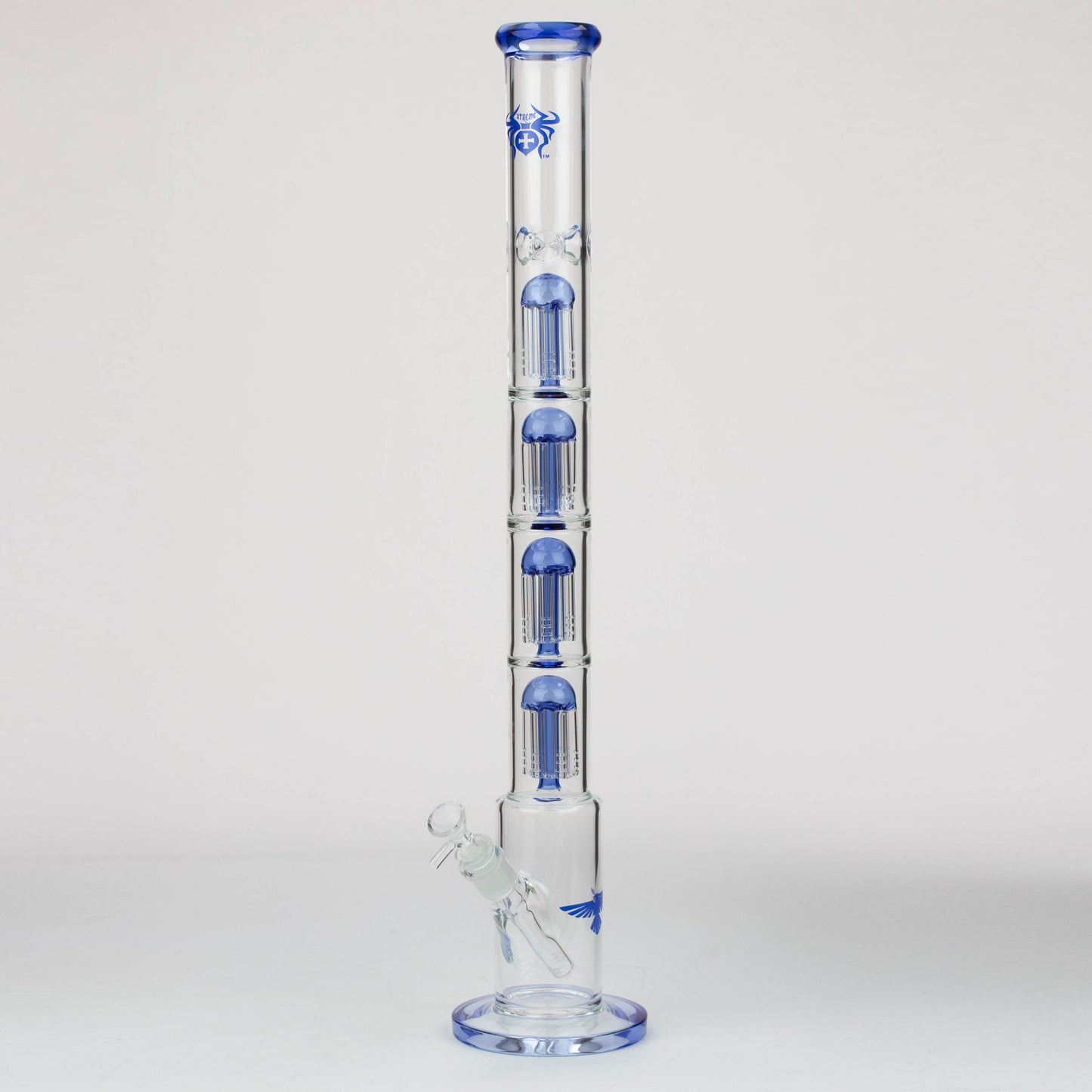 26" Xtreme Quad-percolator 7 mm glass Bong [XTR411]_6