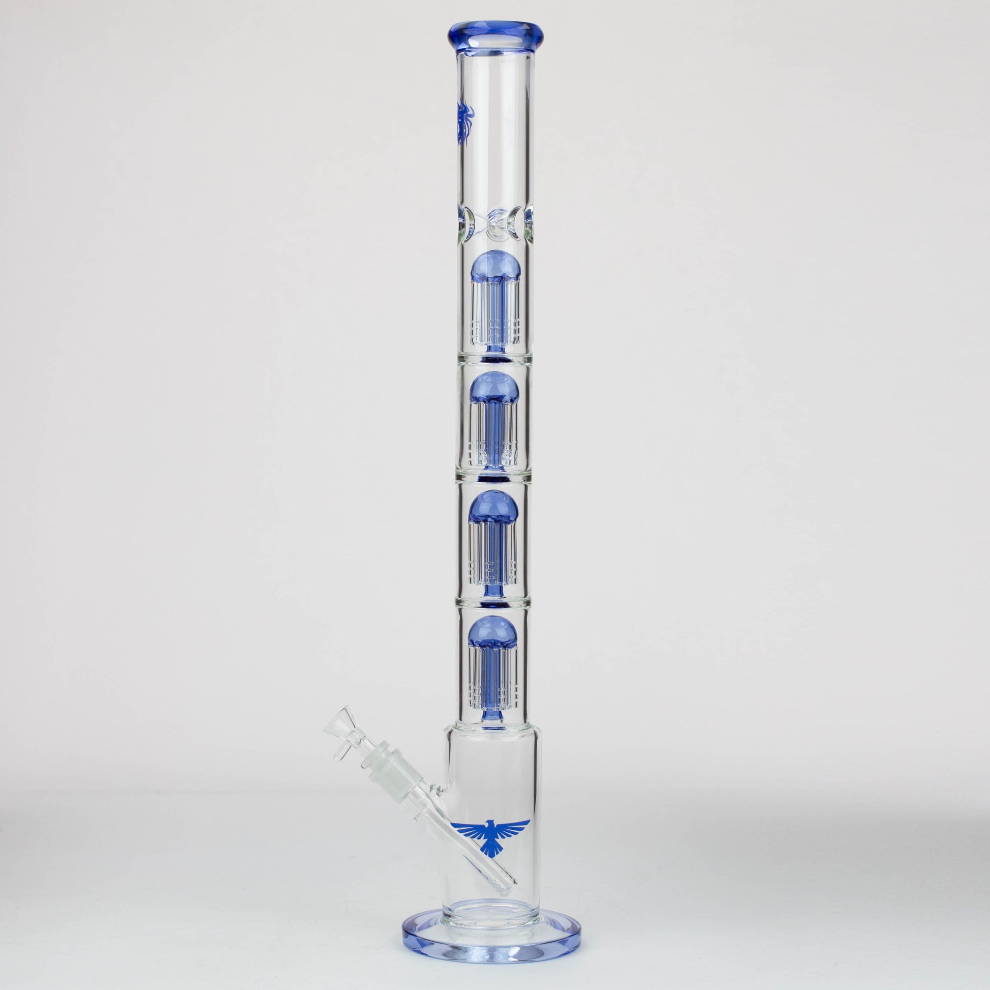 26" Xtreme Quad-percolator 7 mm glass Bong [XTR411]_7