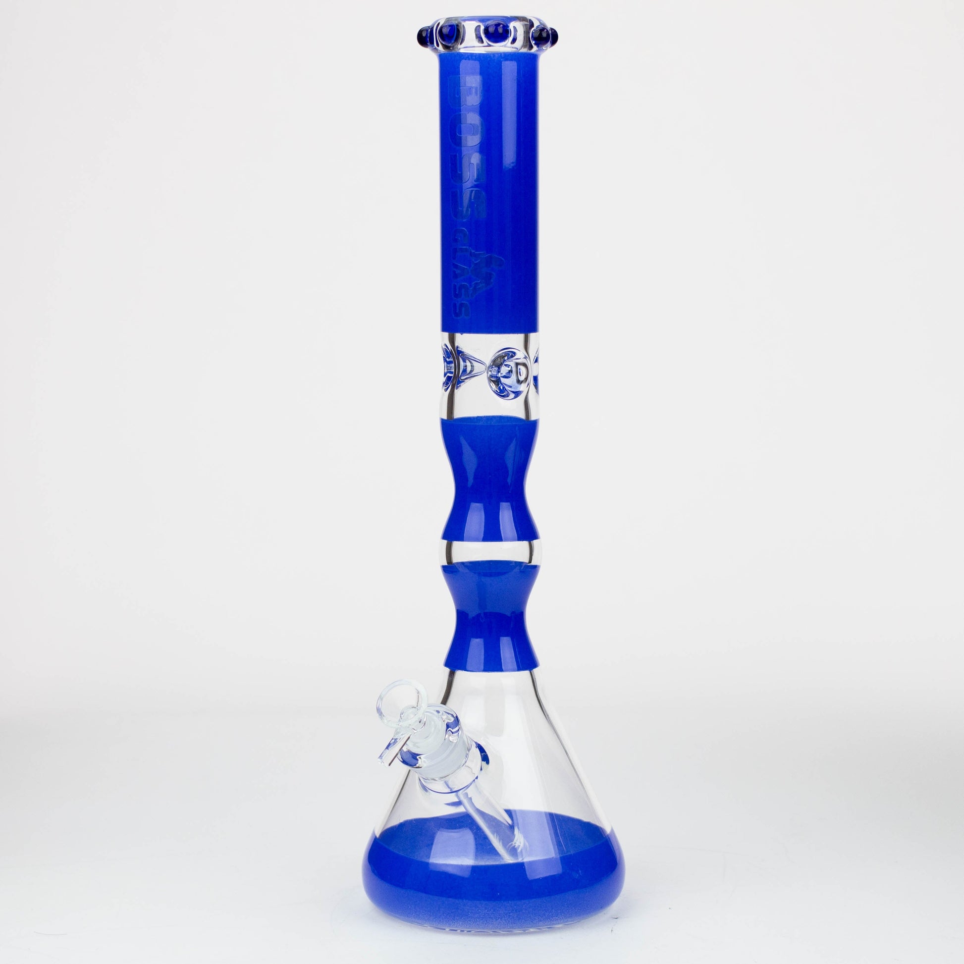 16" BOSS curved tube 7mm glass bong [AK079]_10