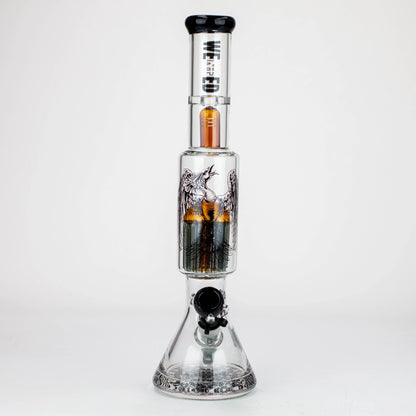 WENEED®-18" Beasts of East Tree Percolator Beaker bong_16