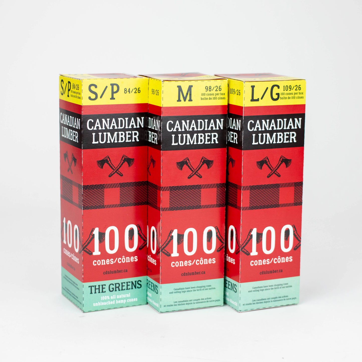 CANADIAN LUMBER PRE- ROLLED CONE MINI TOWERS OF 100 CONES_0