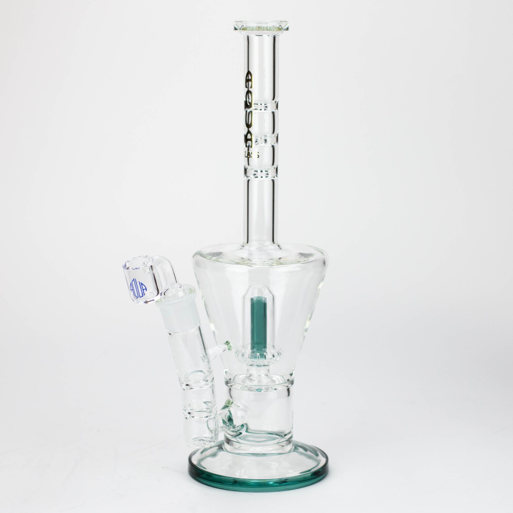 13" AQUA Glass 2-in-1 Sowerhead percolator glass bong [AQUA125]_7