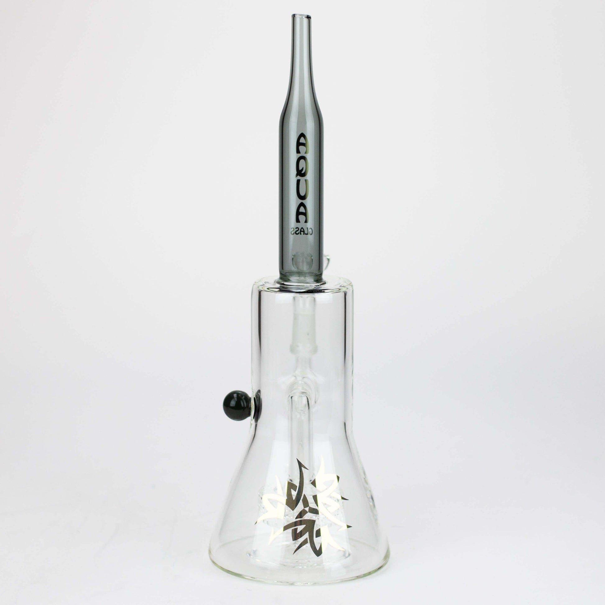 10" AQUA glass tire diffuser Roket glass bong [AQUA113]_2