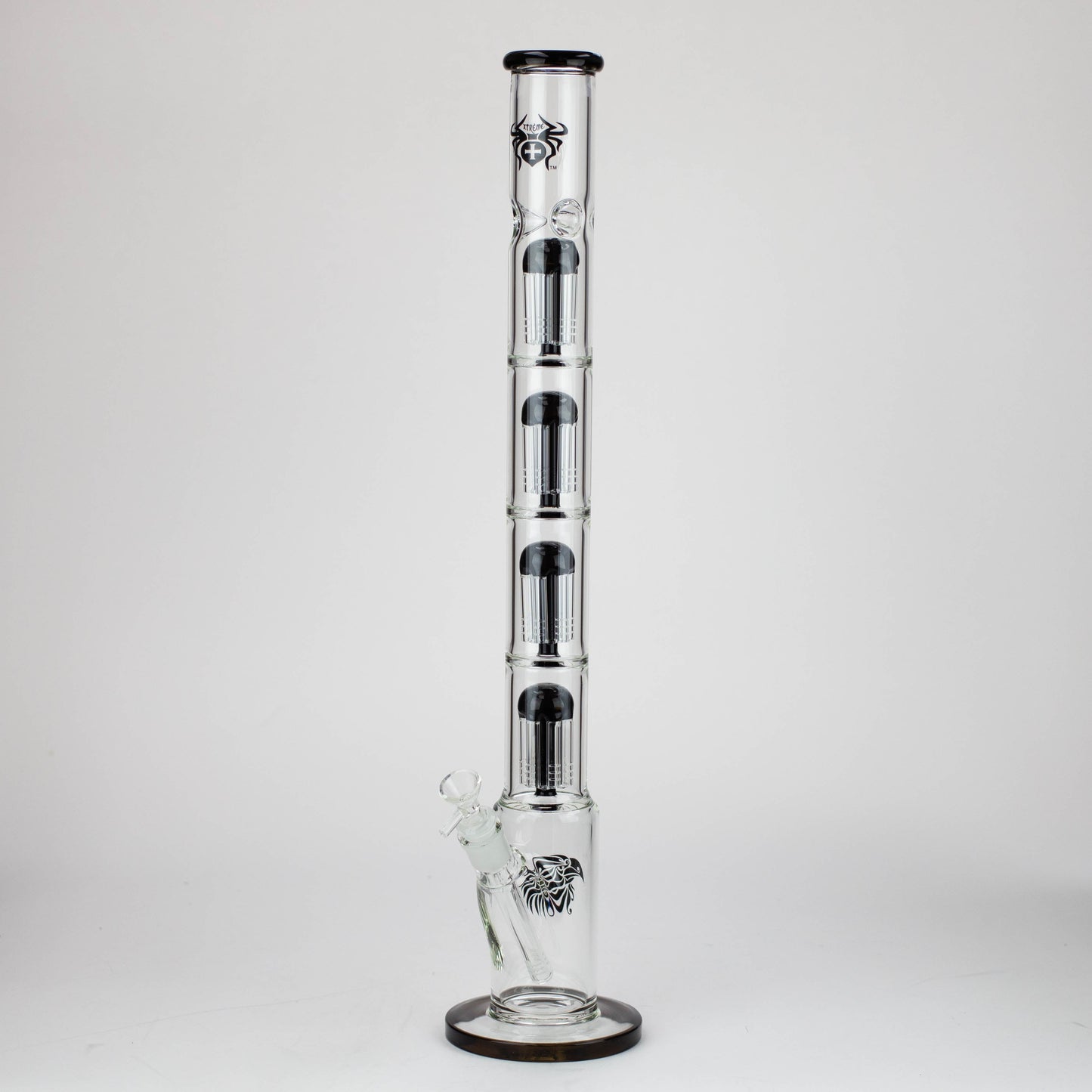 26" Xtreme Quad-percolator 7 mm glass Bong [XTR411]_4