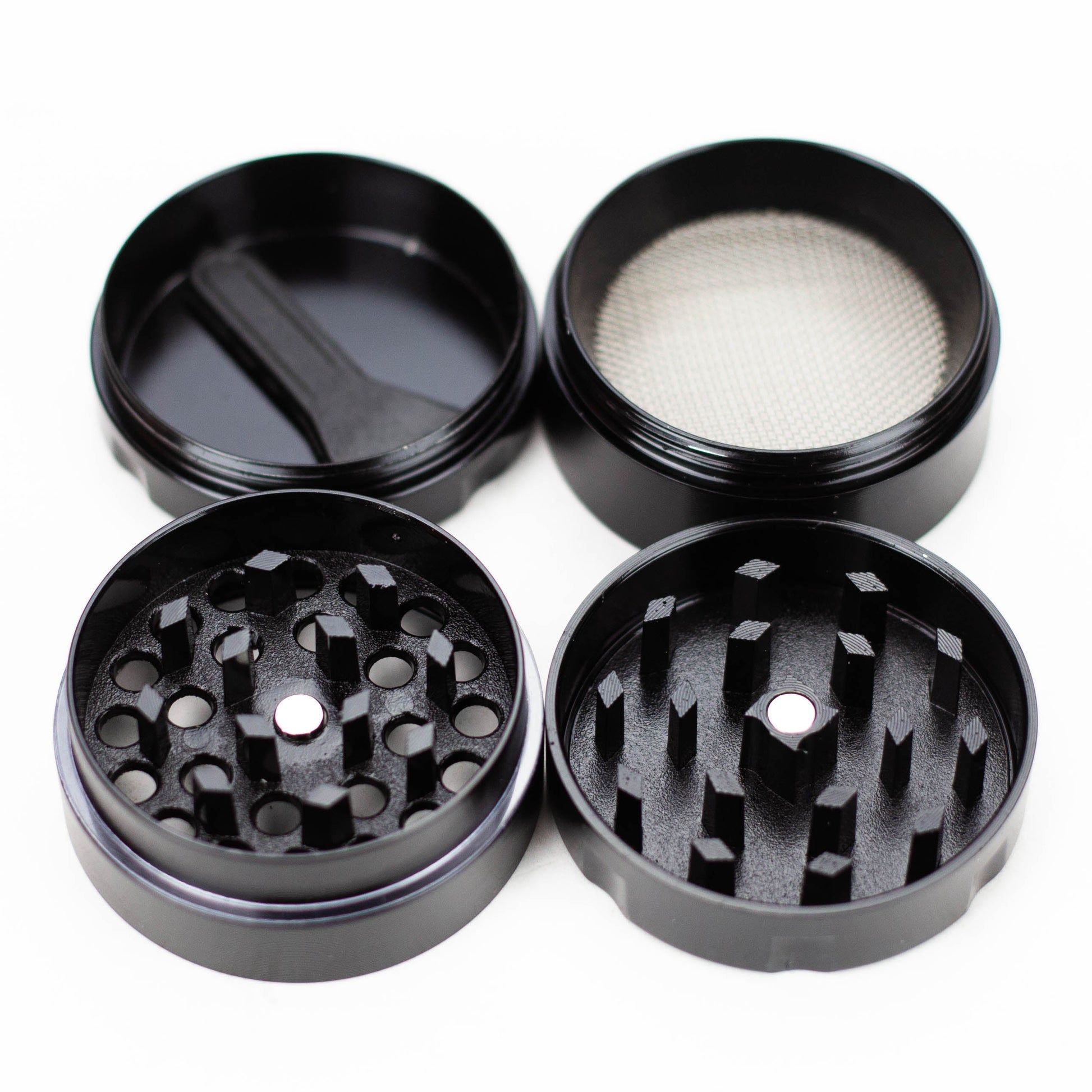 Infyniti 4 parts mini Rasta leaf herb grinder_6