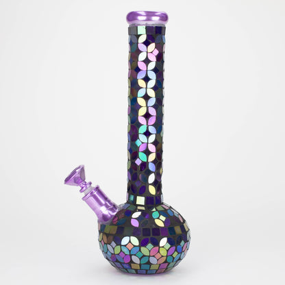 15.5" Mosaic 7mm glass bong [MSAK-4]_2