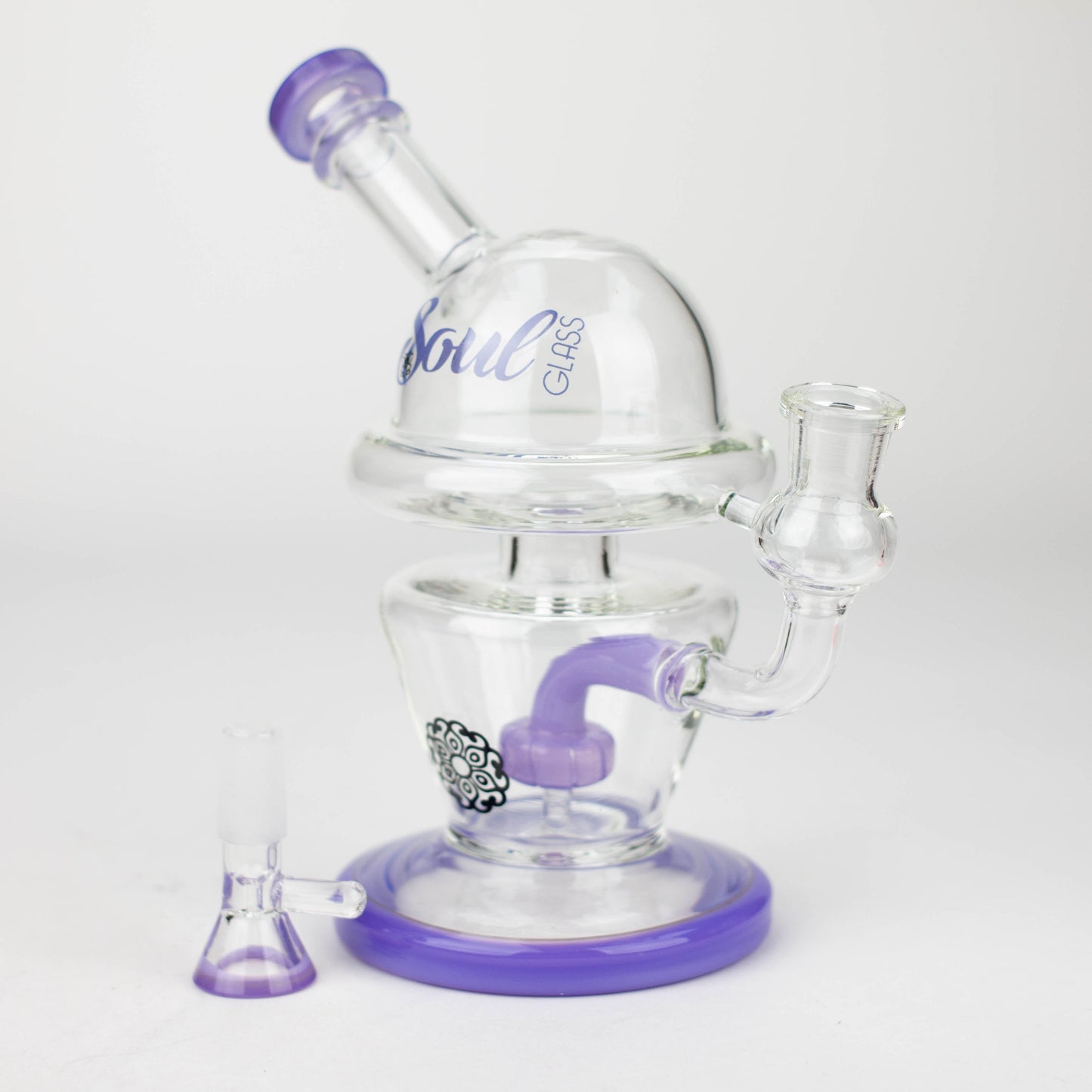 8" SOUL Glass bong [S2069]_3