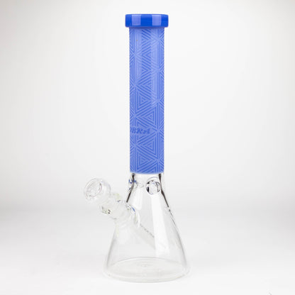 COBRA | 14" sandblasted geometric graphic 7 mm glass bong [YK05]_7