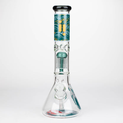 Infyniti | Untamed 14" 7 mm classic beaker water bong - Koi Fish [GP2021]_5