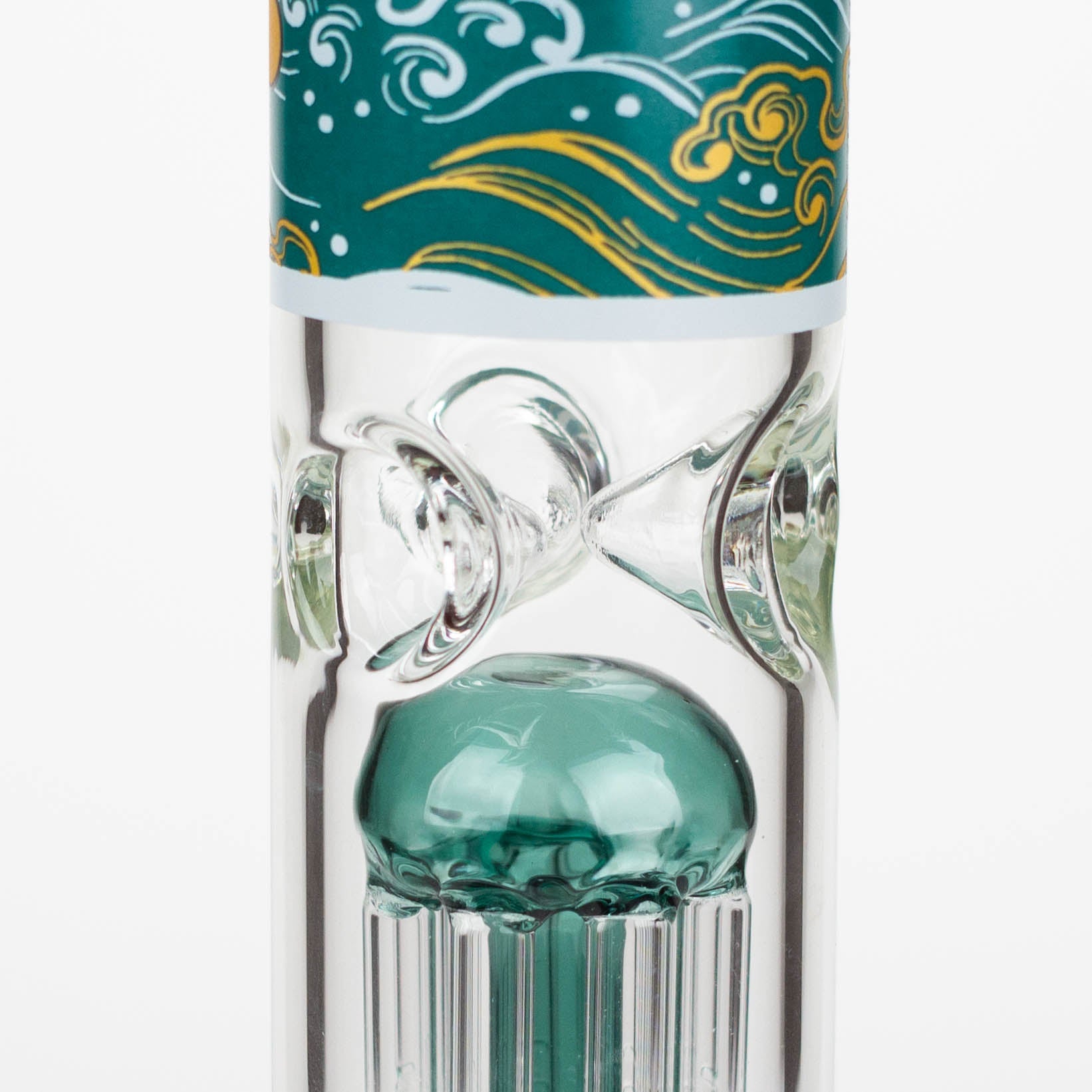 Infyniti | Untamed 14" 7 mm classic beaker water bong - Koi Fish [GP2021]_7