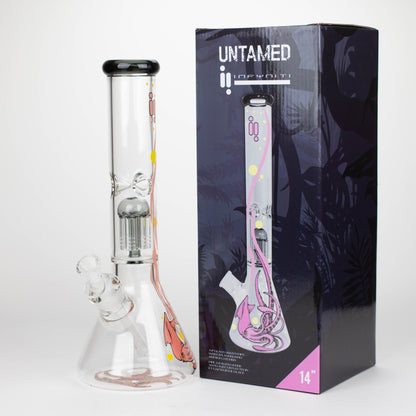 Infyniti | Untamed 14" 7 mm classic beaker water bong - Octopus [GP2014]_7