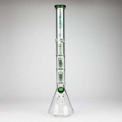 GENIE | 24" 9mm Triple percolator beaker water bong [GB1907]_9