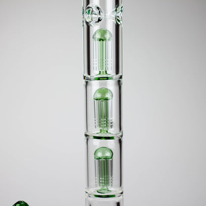 GENIE | 24" 9mm Triple percolator beaker water bong [GB1907]_13