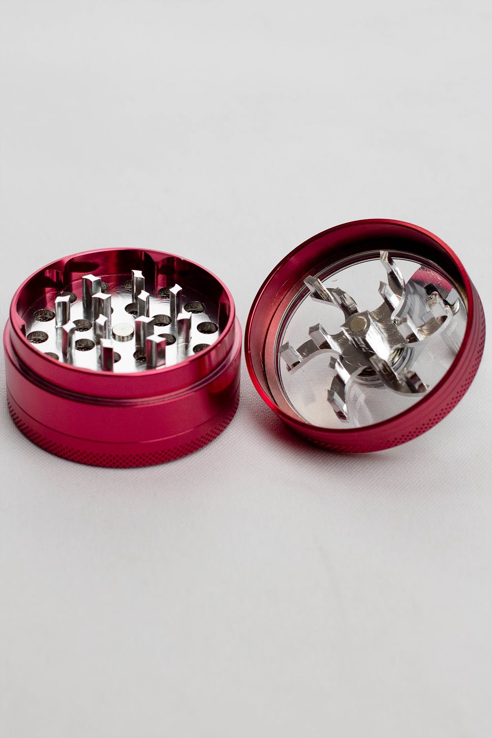 3 parts infyniti aluminium herb grinder with handle_2