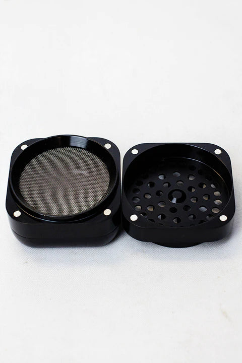 Infyniti 4 parts Black Zinc Grinder w/Storage_7