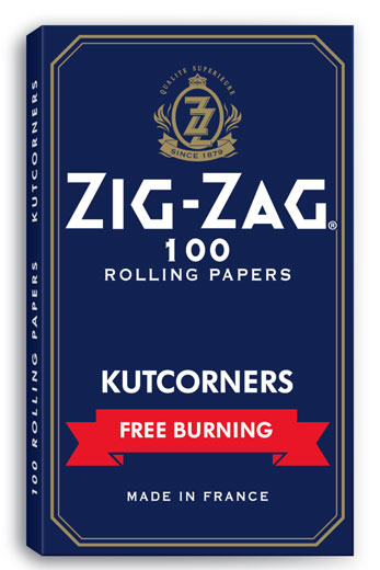 Zig Zag Free burning Blue Papers Kutcorners_0