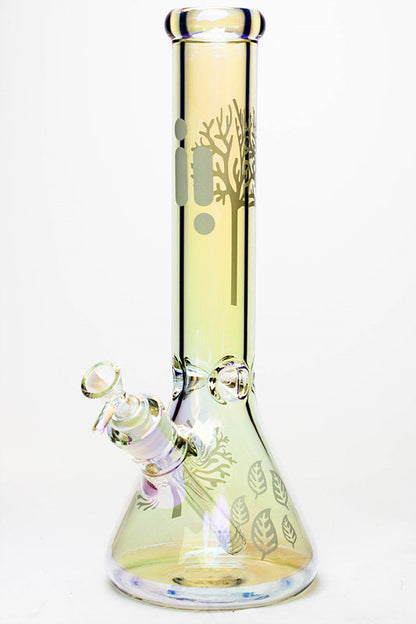 14" Infyniti Tree of life 7 mm metallic glass water bong_2