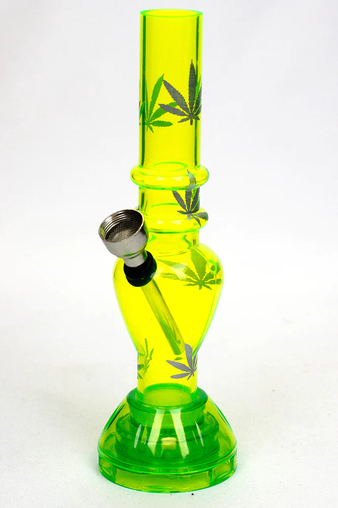 7" acrylic water pipe with grinder_9