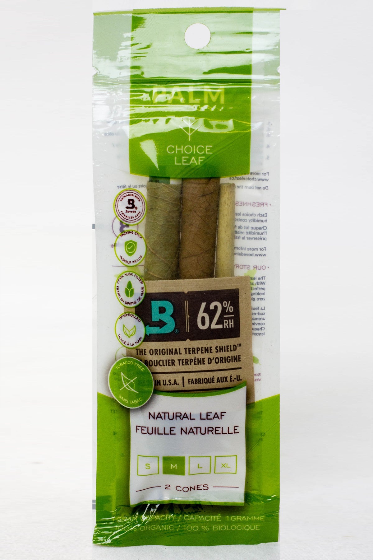 Choice Leaf Palm pre-rolled cone_3