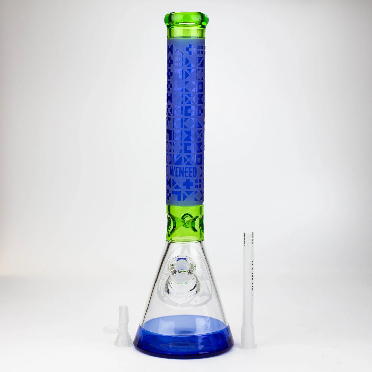 WENEED®-18" Cipher Text Beaker 7mm_7