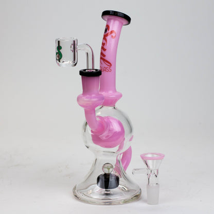 8" SOUL Glass 2-in-1 recycler bong [S2084]_9